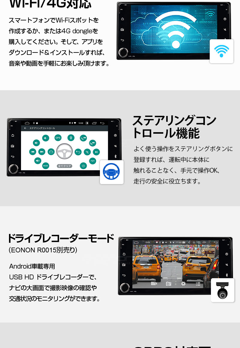 トヨタ専用 Carplay オーディオカーナビ 7インチ Android10 0ワイド 2din Wifi ブルートゥース Bluetooth アンドロイド Androidスマホ Iphone接続 Ga9467j Ga9467j 新宝宝デジタル株式会社 Eonon 通販 Yahoo ショッピング