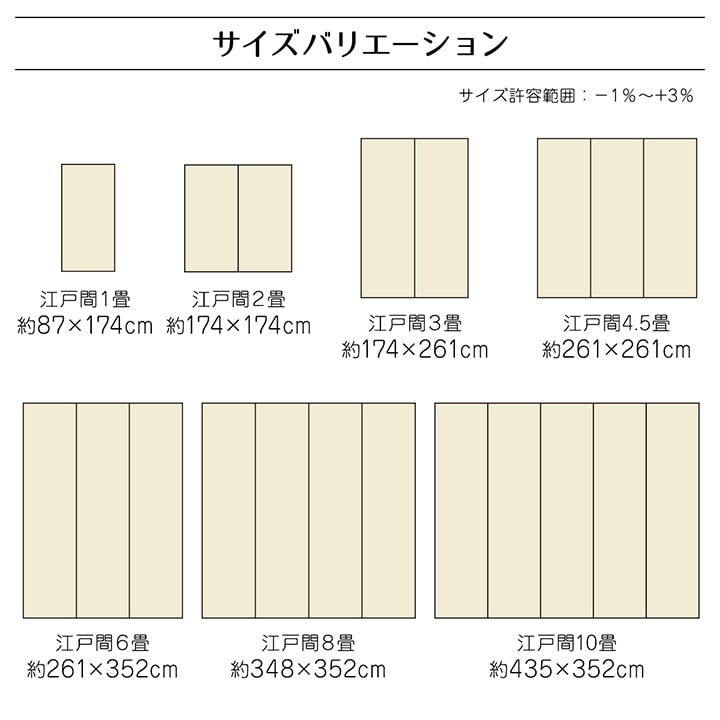 ラグ 洗える カーペット 日本製 国産 抗菌 防臭 消臭 アウトドア レジャー 敷物 和室 シンプル 江戸間 1畳(約87×174cm)｜sunbridge-webshop｜13