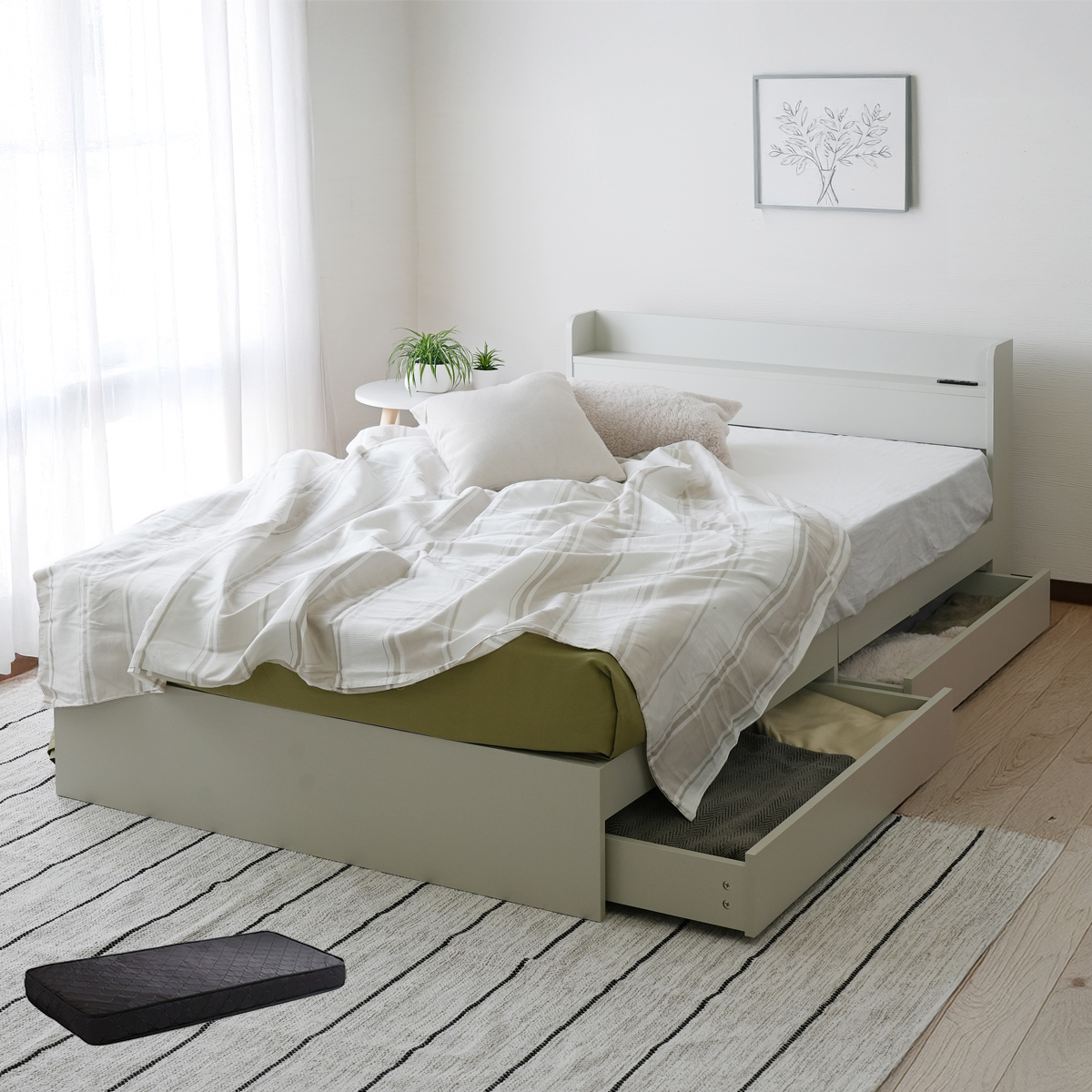 フレーム、マットレスセット｜ベッド｜ベッド、マットレス｜家具