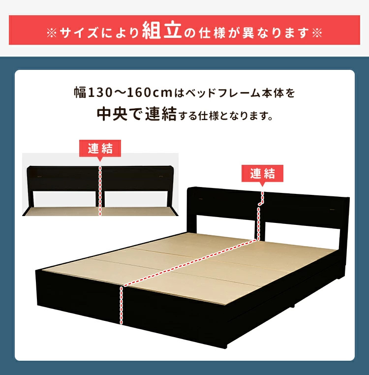 ベッドフレーム 70cm セミシングルベッド ベッド シングル プエル 収納