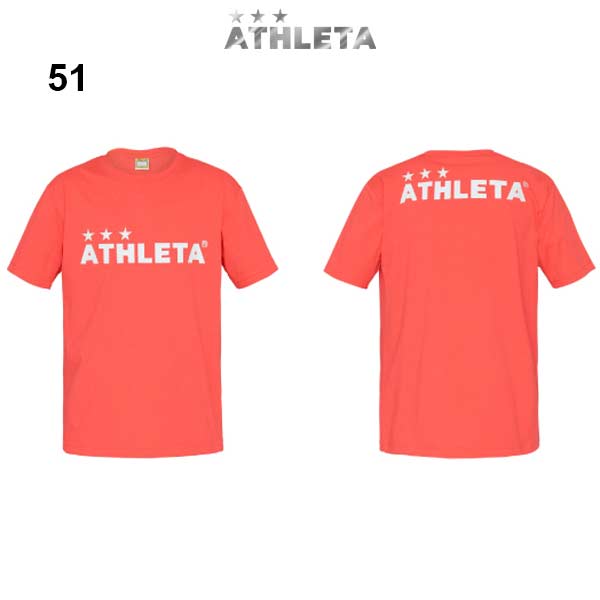 ATHLETA（アスレタ） ジュニア カラー杢Tシャツ サッカー シャツ