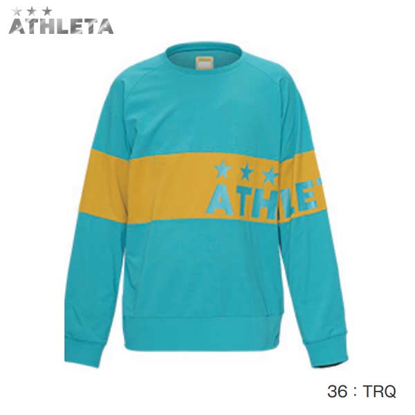 ATHLETA（アスレタ） サッカー フットサル ウェア パネル切替えクルー