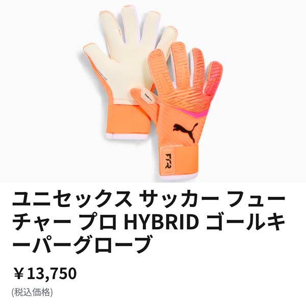 PUMA（プーマ） GK ゴールキーパー グローブ フューチャー プロ