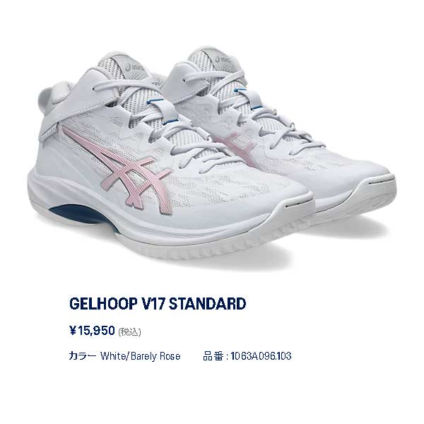 ASICS（アシックス） バスケット シューズ GELHOOP V17 STANDARD
