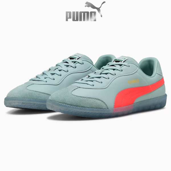 Puma グリーンスパイクシューズ PUMA プーマ エヴォパワー VIGOR 1 HG(グリーン×ブラック