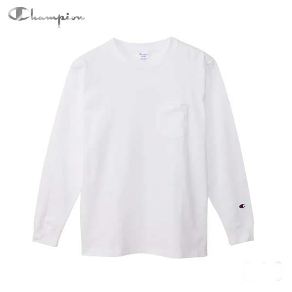 Champion（チャンピオン） ロングスリーブポケットTシャツ 24FW