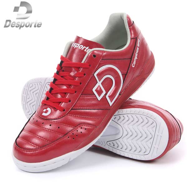 Desporte サッカーシューズ レッド Desporte サッカートレーニングシューズ（色：レッド系