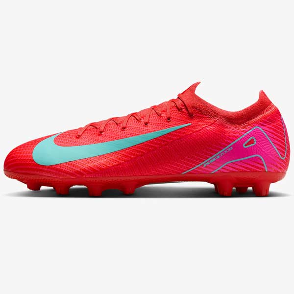 Nike サッカーシューズ グレー/レッド　マーキュリアルヴェイパー13 NIKE ナイキ ヴェイパー 13 アカデミー HG ジュニア(グレー