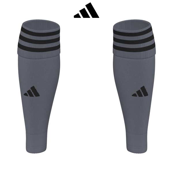 スリーブソックス アディダス サッカー TEAM SLEEVE 23 チーム カスタム 3本線 靴下 ストッキング HT6546-TOXBLK adidas -メール便02- | adidas | 01