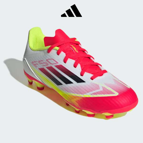 adidas アディダス F50 +FG(ホワイト/レッド/イエロー) IE1251