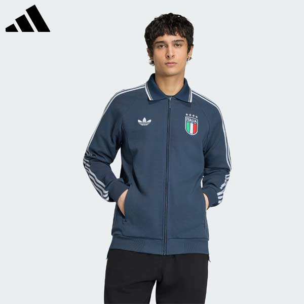 【新品未使用】ラグビー　イタリア代表　ウォームアップジャケット L PUMA イタリア代表 2020 アウェイ スタジアム ジャケット ジュニア