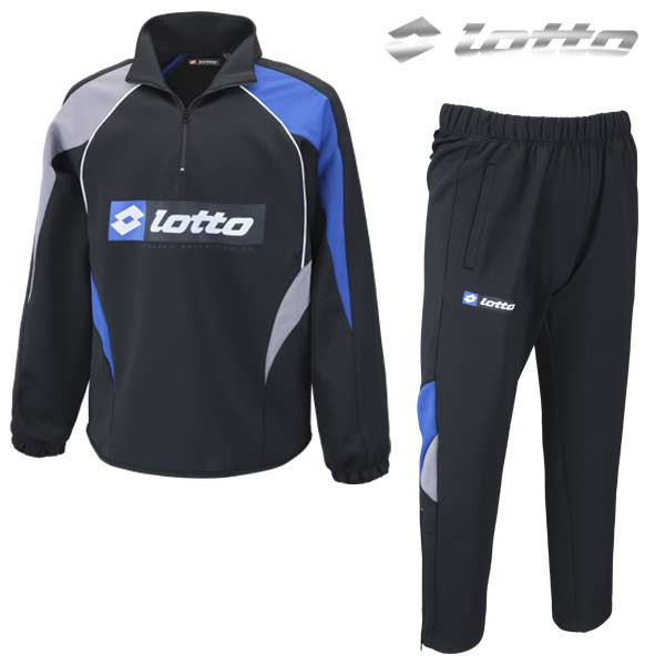 lotto ロット セットアップ LOTTO（ロット） ウェア サッカー ハーフジップ ジャージ トップス