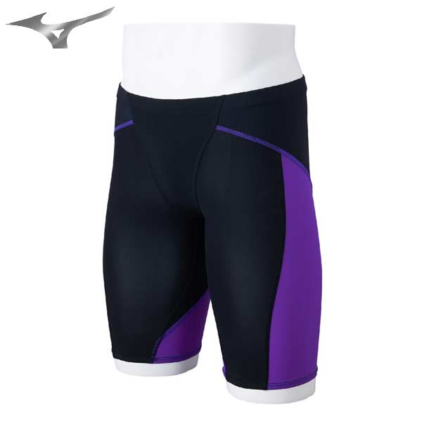 ミズノ ハーフスパッツ 競泳用 GX SONIC LITE メンズ 水着 WORLD AQUATICS承認 撥水 N2MBC01197 MIZUNO_1