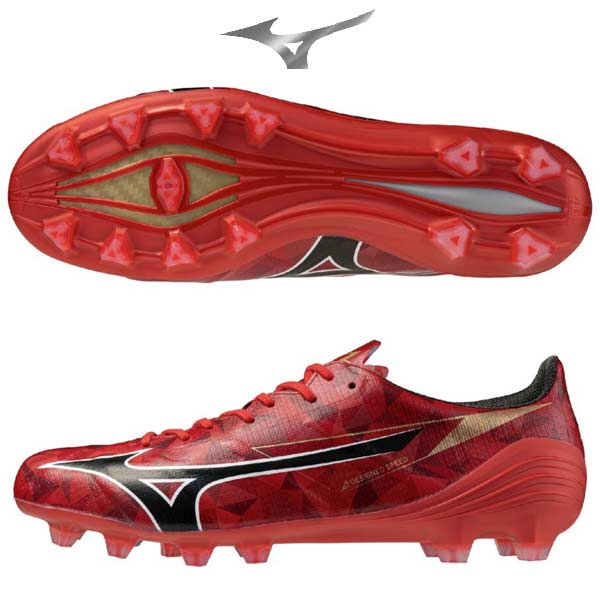 サッカー スパイク ミズノ アルファ 2 エリート MIZUNO α II ELITE シューズ ALPHA RUBY RED PACK フットボール 固定式 P1GA256260 mizuno | MIZUNO | 01