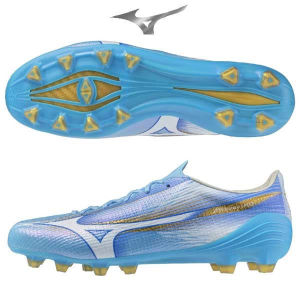 Mizuno 水色 スパイクシューズ 日本製 MIZUNO（ミズノ） サッカー スパイク アルファ 3 ジャパン α III JAPAN