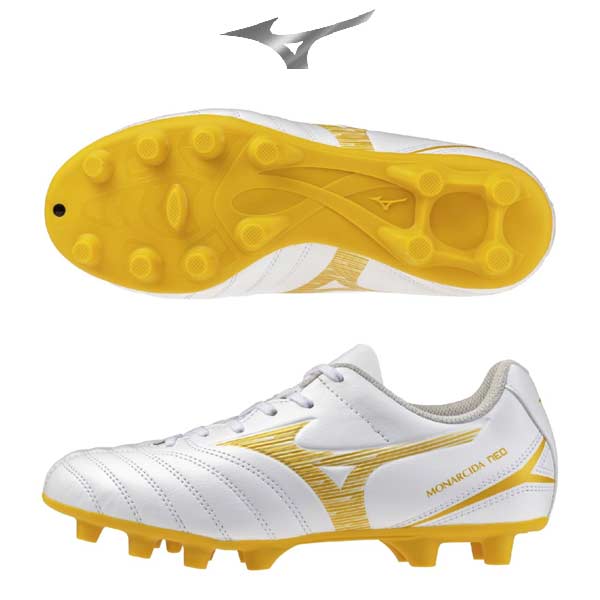 Mizuno MONARCIDA イエロー 23.5スパイク MIZUNO（ミズノ） スパイク JR サッカー モナルシーダ ネオ 3 セレクト