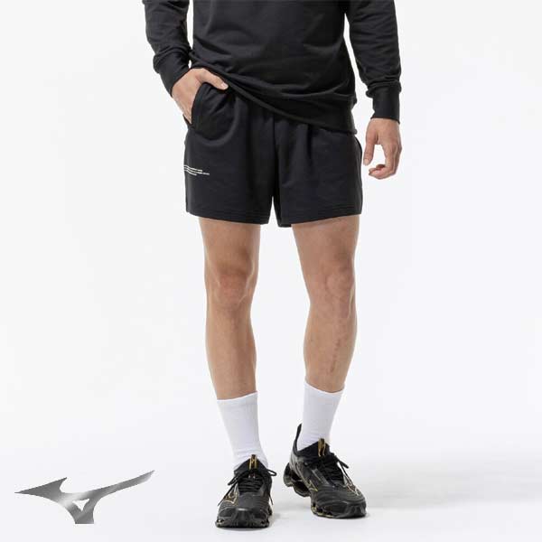 【ブラック】軽量ダンボール裏メッシュ スウェット ショートパンツ (MENS SPORT) ゼブラダンボール ショートパンツ | PEARLY GATES（パーリーゲイツ