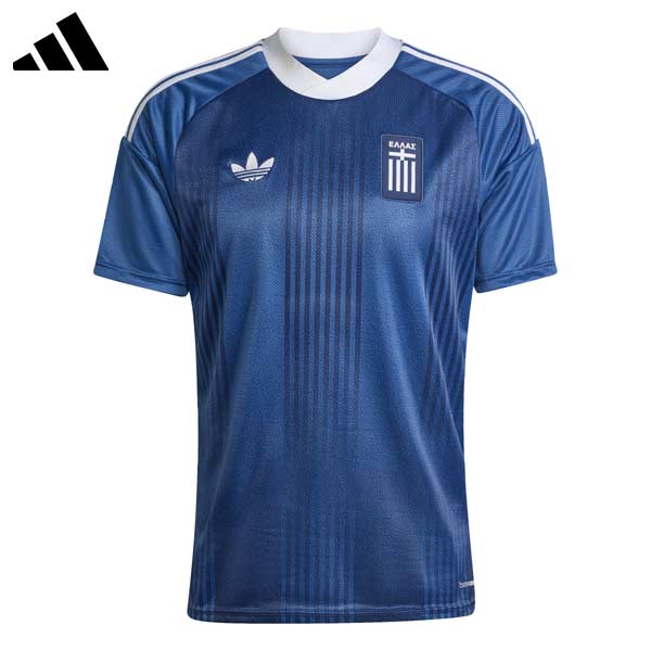 ギリシャ代表　ユニフォーム　L size 　football EUROPE adidas（アディダス） ウェア サッカー ユニフォーム ギリシャ代表