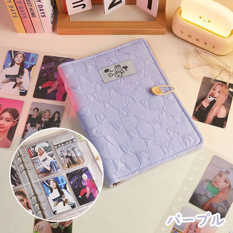 k-popトレカ収納バインダー ケース  コレクトブック トレカファイル k-popアイドル カードホルダー アイドル推し活 トレカファイル 最大160枚収納 送料無料 |  | 02