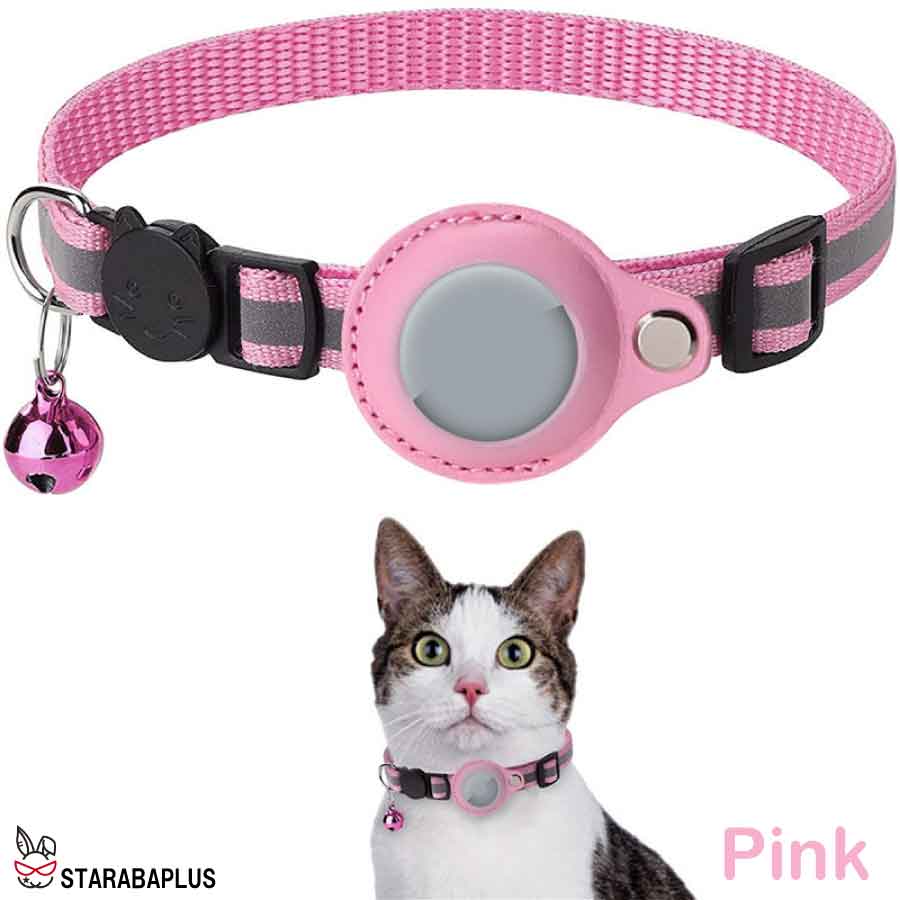 Airtag gps ペット 猫用首輪 追跡装置 エアタグ かわいい 首輪 安全首輪 犬猫 スマホ対応 gpsペット 光反射 調節可能 耐衝撃 安全バックル付き 送料無料 |  | 02