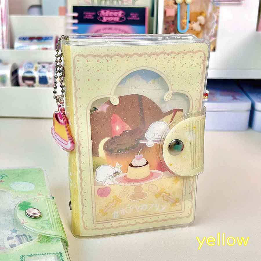 かわいい手帳セット シール収納ブック 可愛い 文具 小物 チャーム付き クリスマス プレゼント 誕生日 ギフト 子供 女の子 推し活グッズ 送料無料 |  | 02