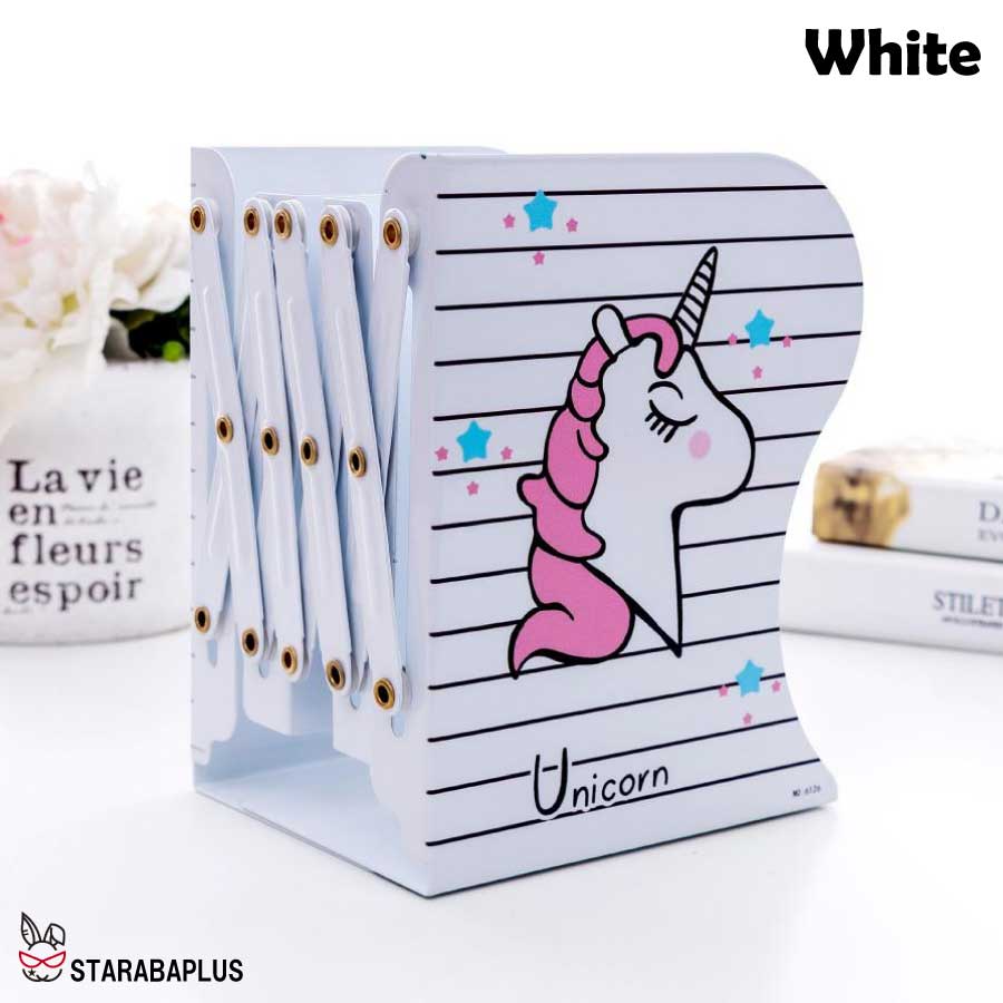 ユニコーン ブックスタンド 伸縮 長さ 調整 本立て スタンド かわいい 小学生 便利 入学 送料無料 |  | 04
