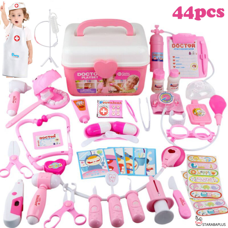 お医者さんごっこ おままごと 44点セット コスプレ医者ゲーム ミニドクター 男の子 女の子  親子 ゲーム 誕生日 クリスマス プレゼント 送料無料 |  | 02