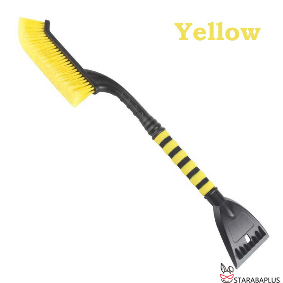 車用 スノーブラシ スノースクレーパー 除雪ブラシ 2in1 除雪 除霜作業 車用 霜取り 雪対策 持ち運び 便利 軽量 全長66cm 父の日 送料無料 |  | 02