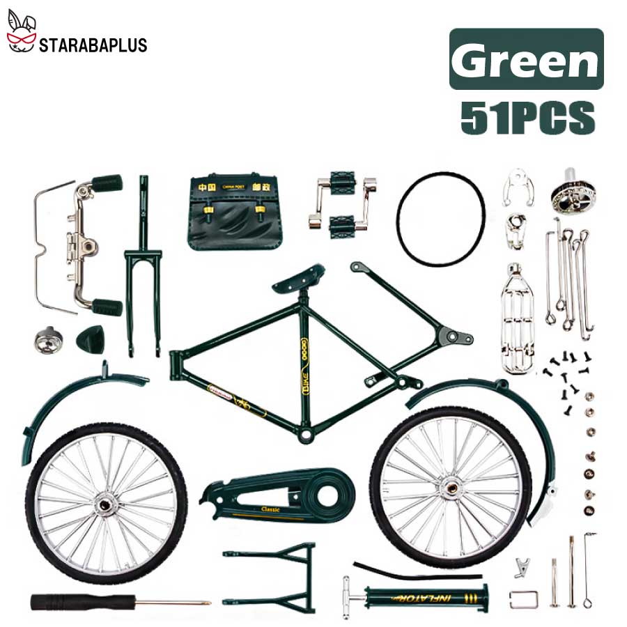 ミニDiy メタル自転車 模型 ミニチュア 小さな装飾品 コレクション キッズ クリスマス ギフト 置物 インテリアオーナメント送料無料 |  | 02