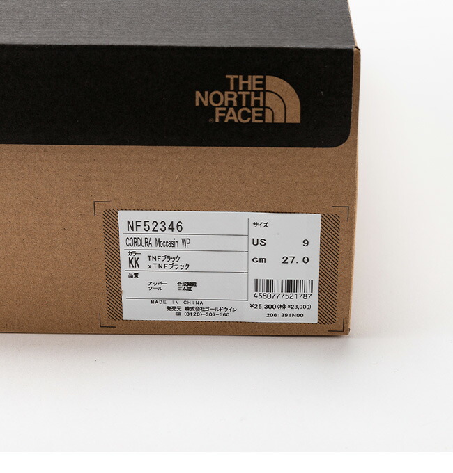 THE NORTH FACE セール ノースフェイス コーデュラモカシンWP