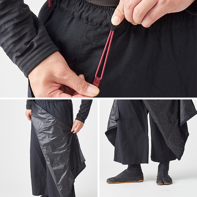 本物 AXESQUIN 凌 シノギ フタエズボン オータム ユニセックス 042038 登山用品