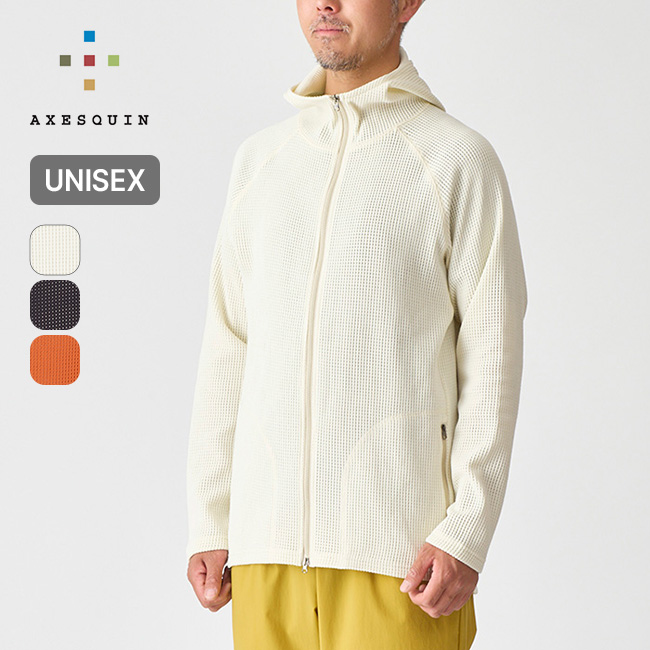 AXESQUIN（アクシーズクイン） ベンチレーションニットフーディー