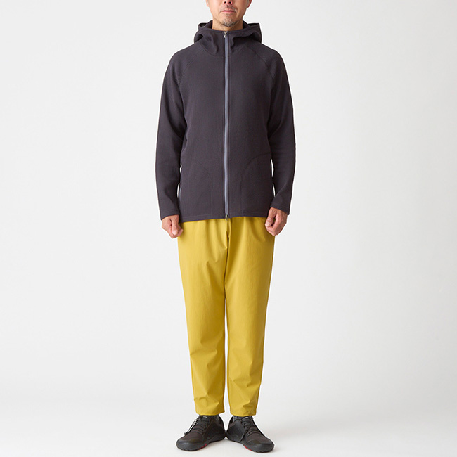 AXESQUIN（アクシーズクイン） ベンチレーションニットフーディー