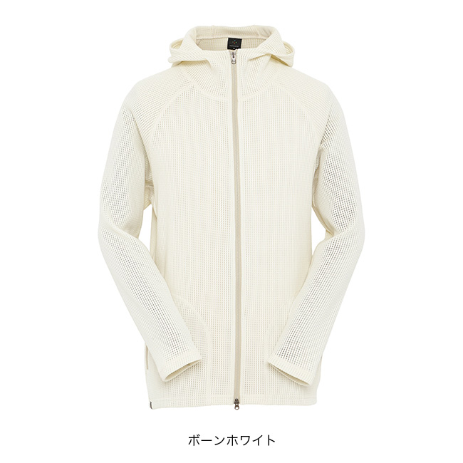 AXESQUIN（アクシーズクイン） ベンチレーションニットフーディー