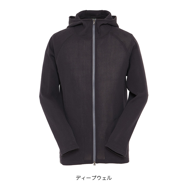 AXESQUIN アクシーズクイン ベンチレーションニットフーディー 11123 AXESQUIN（アクシーズクイン） ベンチレーションニットフーディー