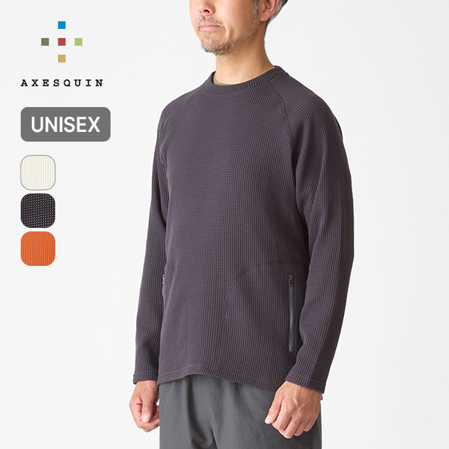 AXESQUIN アクシーズクイン ベンチレーションニットLS Tee 11124