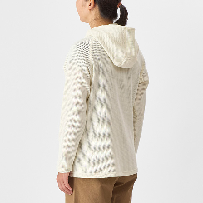 AXESQUIN（アクシーズクイン） ベンチレーションニットフーディー 