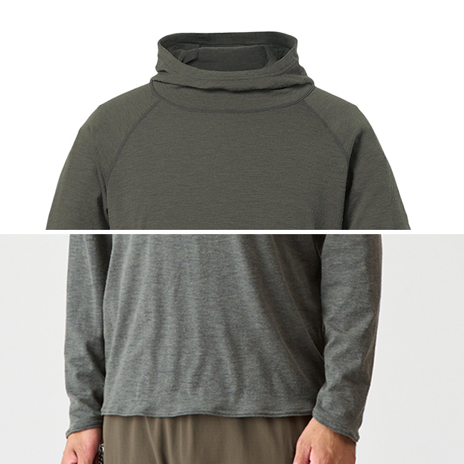 AXESQUIN（アクシーズクイン） クレアーレメリノ120フーディー 11155