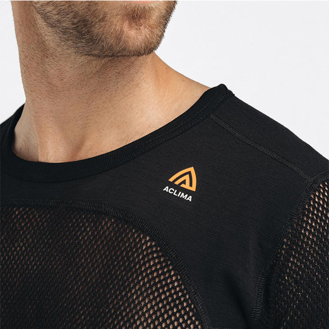 ACLIMA アクリマ ウールネットTシャツ メンズ 101637-123