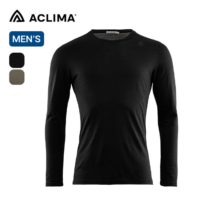 セール ACLIMA アクリマ ライトウールアンダーシャツロング
