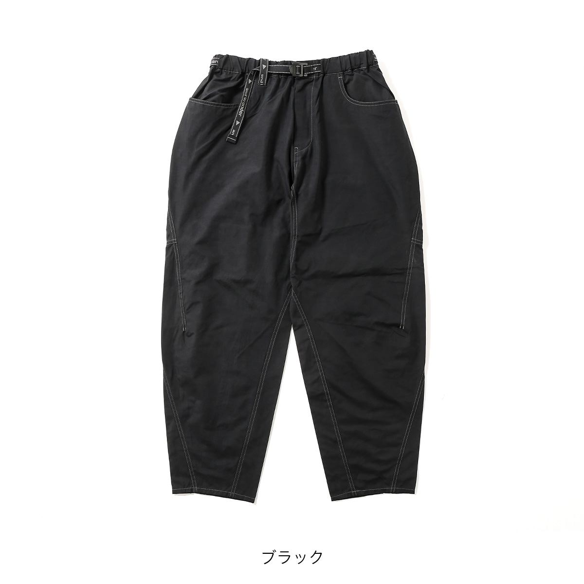 and wander（アンドワンダー） ハイカウントクロスワイドパンツ