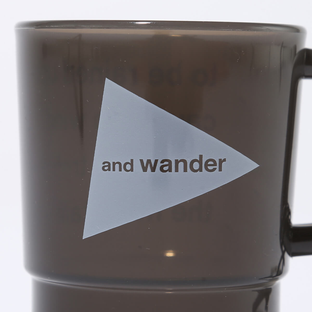 and wander（アンドワンダー） アンドワンダーロゴPPマグ 5744987701