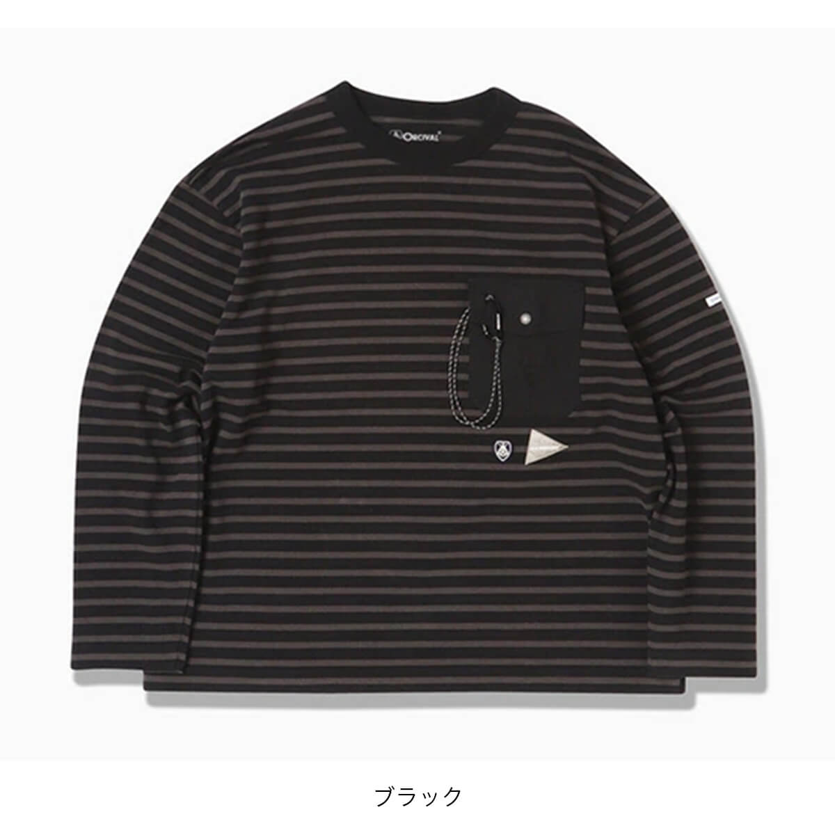 and wander（アンドワンダー） オーシバルL/S T 5745184092 ORCIVAL LS