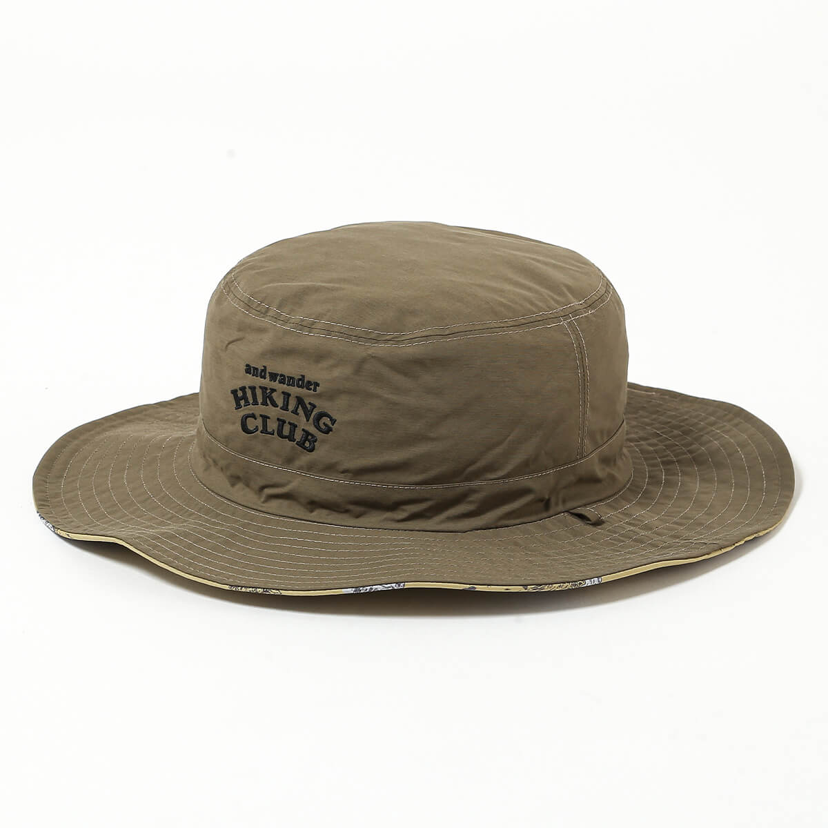 アンドワンダー　 アウトドアハット リバーシブル 楽天市場】【20% OFF】 and wander アンドワンダー hiking club