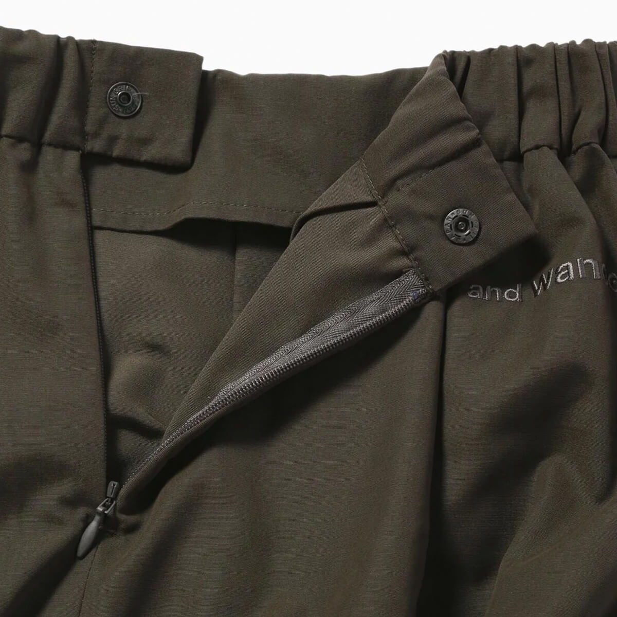 and wander（アンドワンダー） ハイカウントクロススカート ウィメンズ