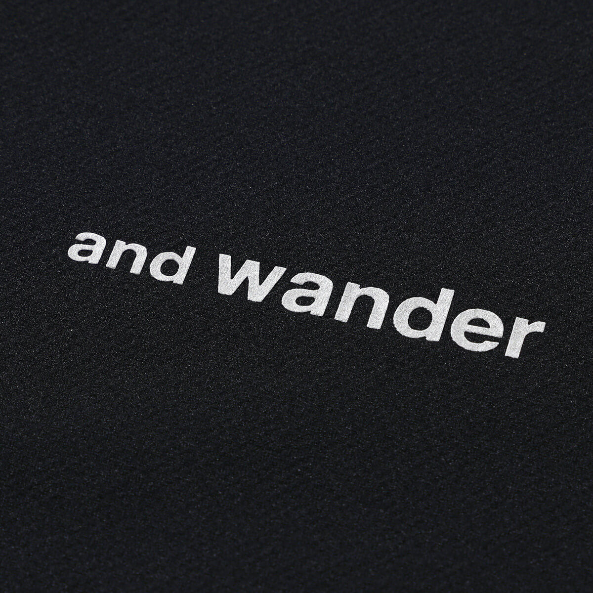 and wander（アンドワンダー） ドライメッシュT 5746964035 dry mesh T