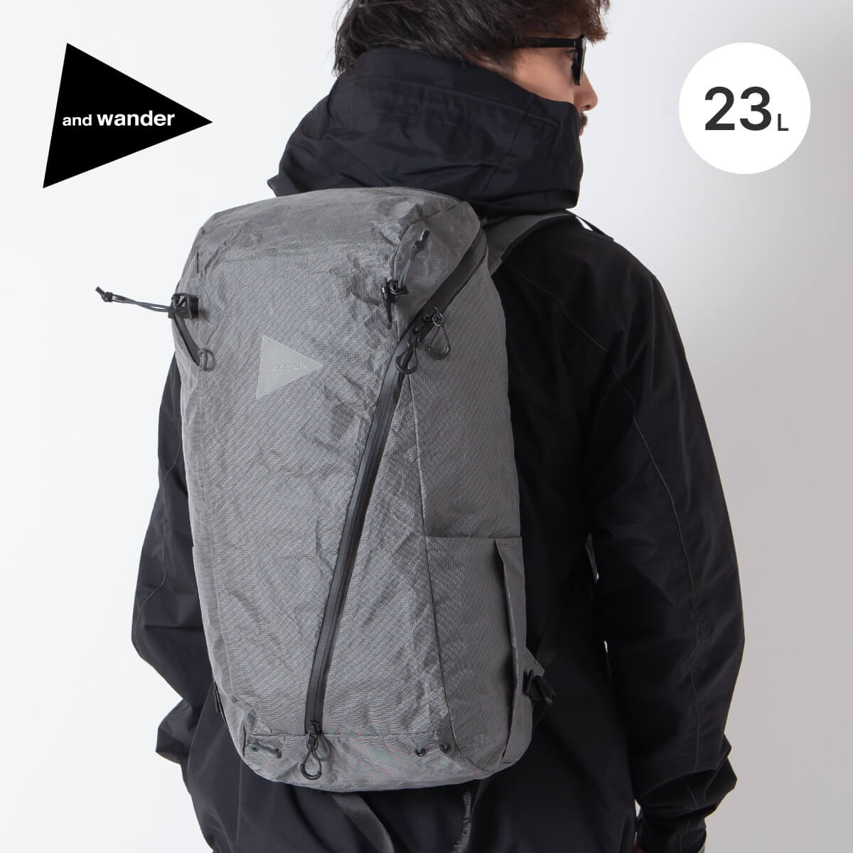 and wander（アンドワンダー） ウルトラウィーブ23Lバックパック