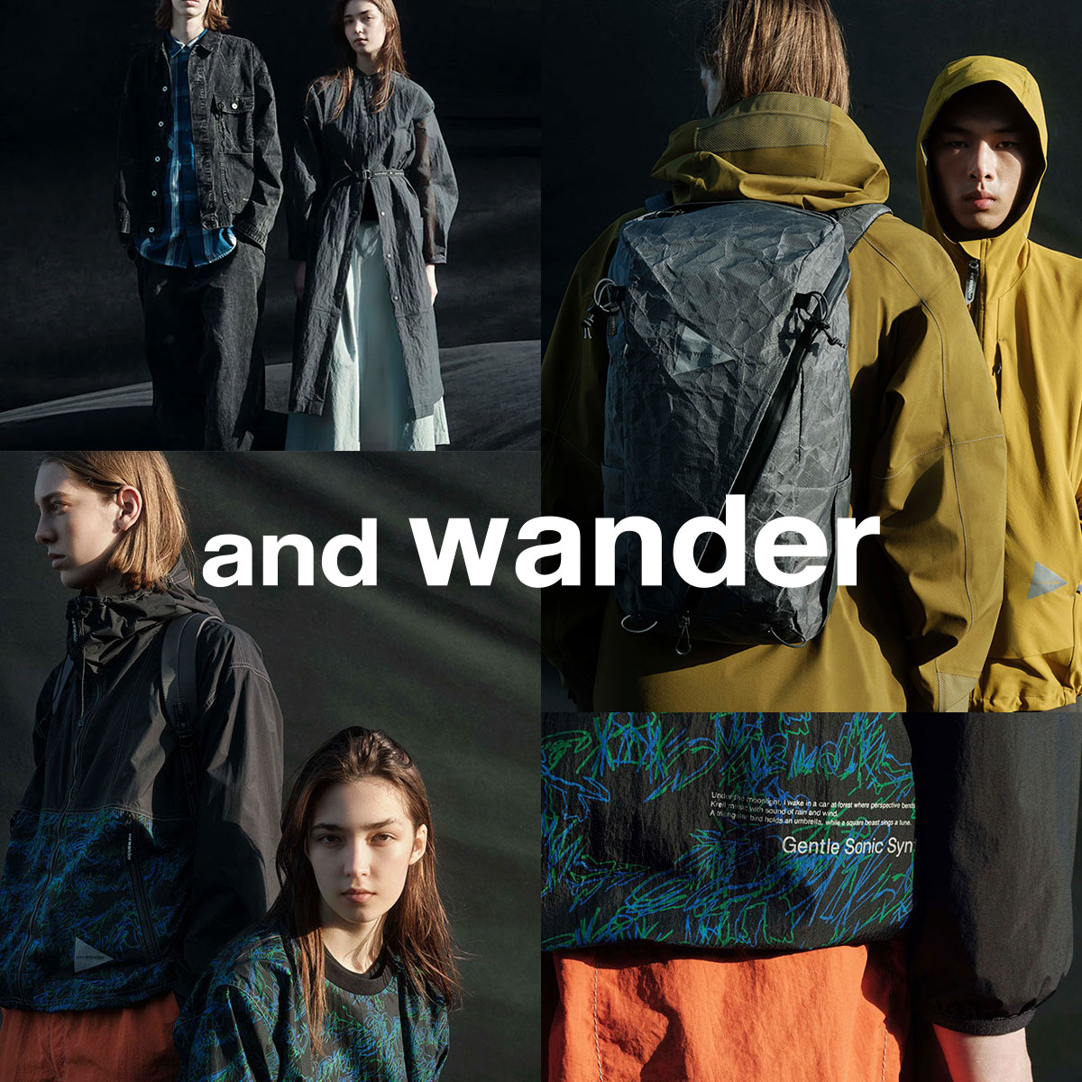 and wander（アンドワンダー） シルサコッシュ 5745975213 sil sacoche