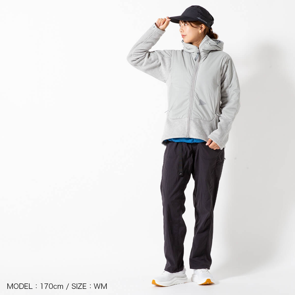 and wander セール アンドワンダー トップフリースジャケット