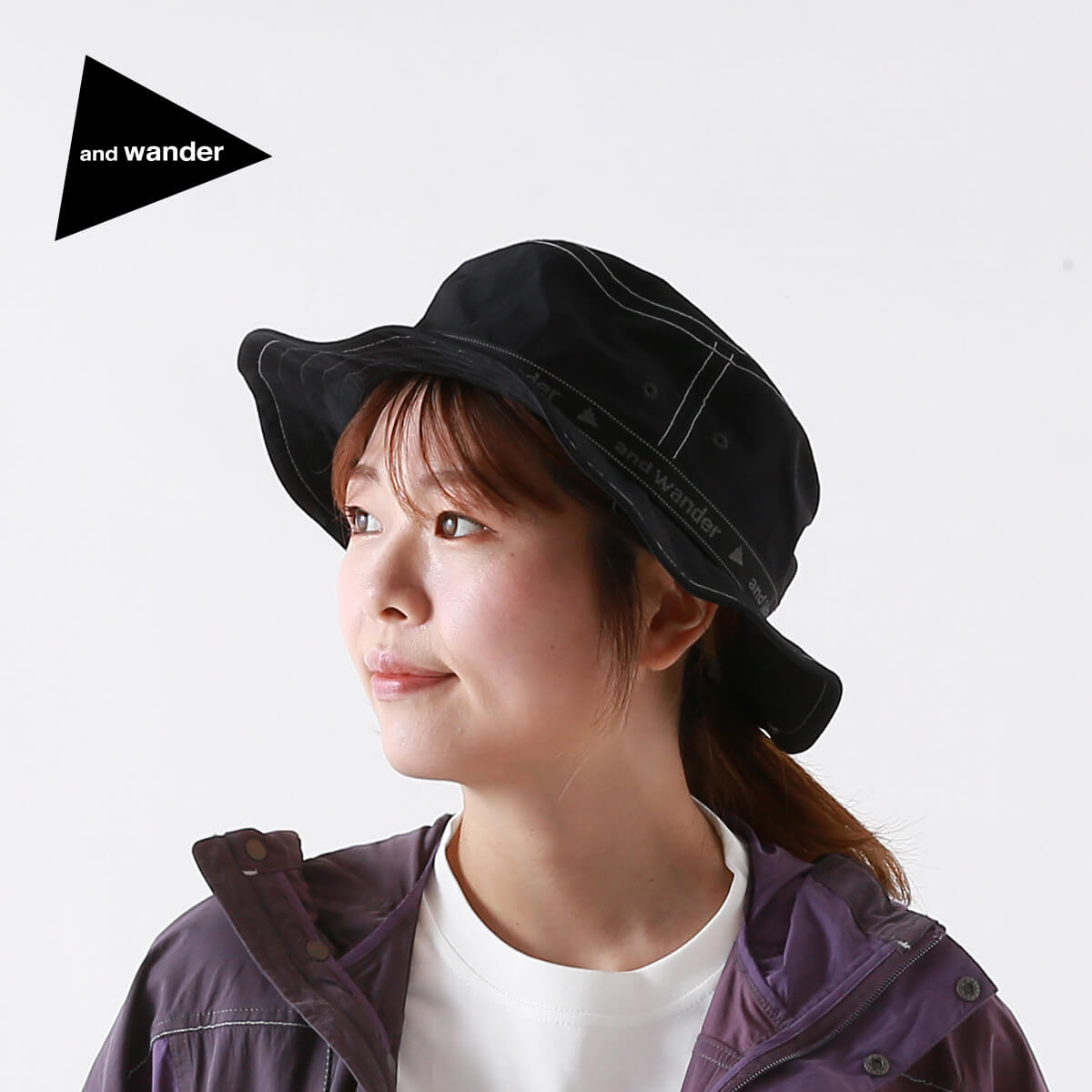and wander（アンドワンダー） JQテープハット : OutdoorStyle
